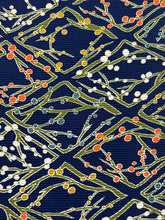 画像をギャラリービューアに読み込む, 横縞地紋に枝の実模様【S】