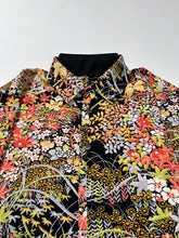 画像をギャラリービューアに読み込む, 変わり横線地紋に撫子・椿花模様【S】