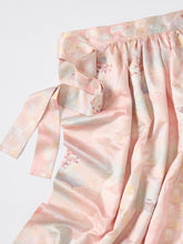 画像をギャラリービューアに読み込む, 5周年・
総地紋地紙に吉祥花鳥模様暈し染【ギャザータイプ】