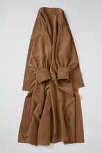 画像をギャラリービューアに読み込む, 芝絵に扇模様紬【四つ釦】