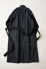 画像をギャラリービューアに読み込む, 格子織り深紺紬【日本橋出品】