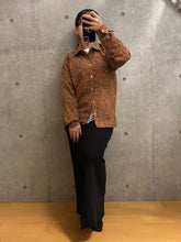 画像をギャラリービューアに読み込む, 開き扇に古典更紗模様【S】