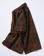 画像をギャラリービューアに読み込む, 花唐草模様尽くし大島紬【S】