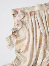 画像をギャラリービューアに読み込む, 総地紋の扇面枝梅花模様【ギャザータイプ】