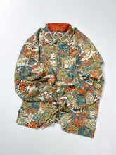 画像をギャラリービューアに読み込む, 亀甲に壺花松絵暈し模様・手染め【L】