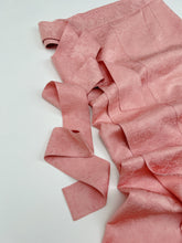 画像をギャラリービューアに読み込む, 織り出し模鴇色草木染無地【長丈シュッケニ・丈91㎝】