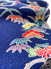 画像をギャラリービューアに読み込む, 型染流水に大花散らし模様