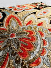 画像をギャラリービューアに読み込む, 唐花金糸名古屋帯【あずま型 中】上物