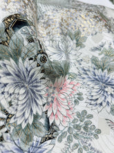 画像をギャラリービューアに読み込む, 千總小紋花車模様・金彩【ギャザートート】①