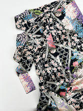 画像をギャラリービューアに読み込む, 波地紋に藤絵模様【長丈シュッケニ】