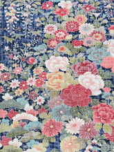 画像をギャラリービューアに読み込む, 破れ格子地絵に松牡丹菊藤花模様【L】