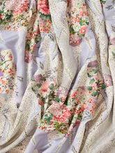 画像をギャラリービューアに読み込む, 色紙重ね花模様幾何波地紋【ギャザータイプ】