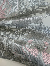 画像をギャラリービューアに読み込む, 唐織麗彩花鳥模様プラチナ箔【ケニショ・小】