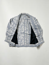 画像をギャラリービューアに読み込む, 縞唐花模様紬【ケニジャン】