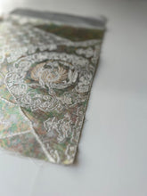 画像をギャラリービューアに読み込む, 【あずま型 中】花鳥模様・西陣引箔・金銀糸