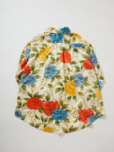 画像をギャラリービューアに読み込む, 牡丹唐草花模様・金彩縁【ブラウス】