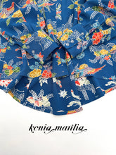 画像をギャラリービューアに読み込む, 鳳凰に草花型染模様