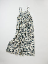 画像をギャラリービューアに読み込む, 縮緬型染笹雲取り絵【サイドギャザーワンピース】