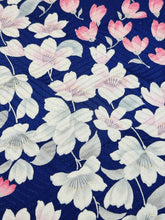 画像をギャラリービューアに読み込む, 変わり波地紋に花尽くし模様【ティアード】