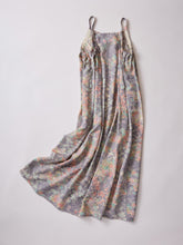 画像をギャラリービューアに読み込む, 草花尽くし模様【サイドギャザーワンピース】