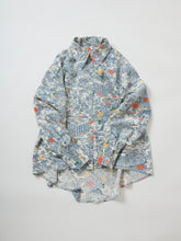 画像をギャラリービューアに読み込む, 茶や辻模様・牡丹流水【ブラウス】