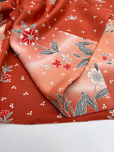 画像をギャラリービューアに読み込む, 紅暈しに草花模様【シュッケニ】