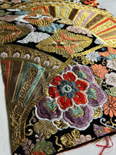 画像をギャラリービューアに読み込む, 唐織正倉院鳳凰・源氏車模様【あずま型 中】上物