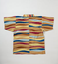 画像をギャラリービューアに読み込む, 幾何学菱地紋に横段模様【M】