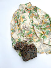 画像をギャラリービューアに読み込む, 水彩暈し風更紗唐草模様【大】