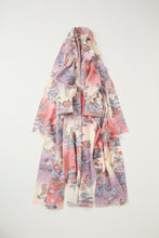 画像をギャラリービューアに読み込む, 膨れ織りに吉祥花模様【四つ釦】