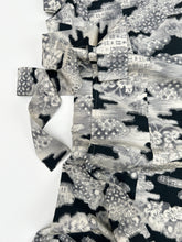 画像をギャラリービューアに読み込む, 雲取り吉祥花模様紬【長丈シュッケニ】