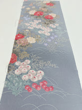 画像をギャラリービューアに読み込む, 紅掛空色地に草花模様【ティアード】