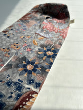 画像をギャラリービューアに読み込む, 手書き風水彩草花模様ちりめん【特短】