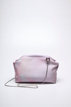 画像をギャラリービューアに読み込む, 藤色に薄錆青磁・桃暈し格子地織 ②【ケニガマ・大】