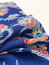 画像をギャラリービューアに読み込む, 型染流水に大花散らし模様