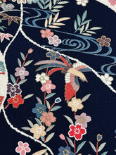 画像をギャラリービューアに読み込む, 家屋風景花鳥模様【ティアード】