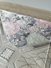 画像をギャラリービューアに読み込む, 【あずま型 中】蜀江に花尽くし模様