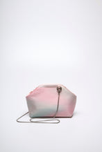 画像をギャラリービューアに読み込む, 薄錆青磁・桃暈し格子地織②【ケニガマ・小】