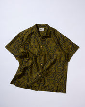 画像をギャラリービューアに読み込む, 亀甲花尽くし模様大島紬【L】