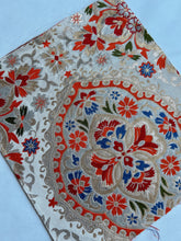 画像をギャラリービューアに読み込む, 花唐草更紗模様【あずま型 大】特上