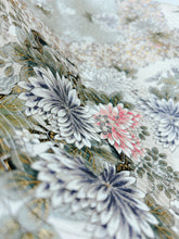 画像をギャラリービューアに読み込む, 千總小紋花車模様・金彩【ギャザートート】①