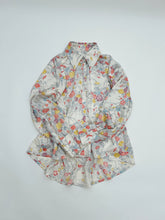 画像をギャラリービューアに読み込む, 鮫小紋地紋花模様