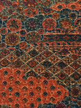 画像をギャラリービューアに読み込む, 雲取りい花更紗模様【S】