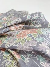 画像をギャラリービューアに読み込む, 草花尽くし模様【サイドギャザーワンピース】