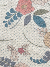 画像をギャラリービューアに読み込む, 花紗綾型地紋に絞り・辻ヶ花模様【六つ釦】