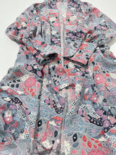 画像をギャラリービューアに読み込む, 縮緬地に辻ヶ花模様【六つ釦】