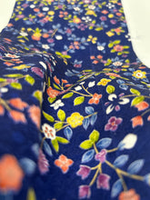 画像をギャラリービューアに読み込む, 小花尽くし地紋に小花尽くし模様【サイドギャザーワンピース】