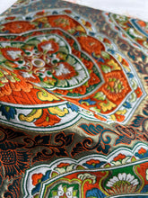 画像をギャラリービューアに読み込む, 花・華唐草模様更紗横錦【あずま型 大】特上