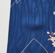 画像をギャラリービューアに読み込む, 【長】乱れ藤地紋に籠花藤花尽くし模様⚠️難あり