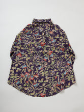 画像をギャラリービューアに読み込む, ろうけつ染草花模様【ブラウス】